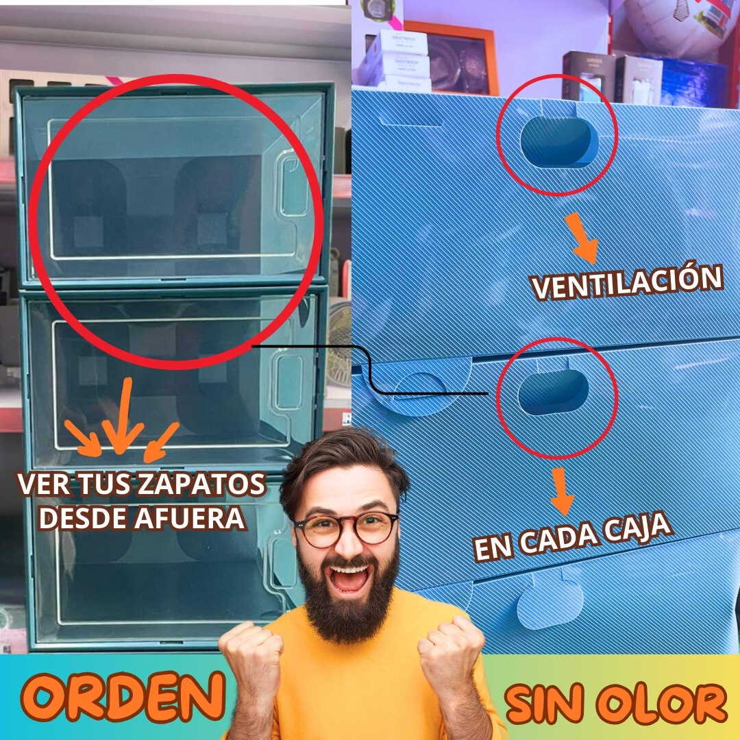 *ORGANIZADOR MULTIUSOS DE ZAPATOS - EDICIÓN 6 NIVELES