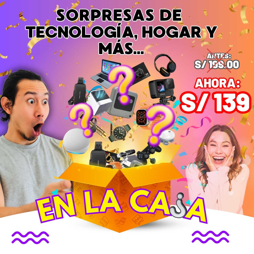 CAJA MISTERIOSA PRO-SOLO PRODUCTOS EN TENDENCIA 2024