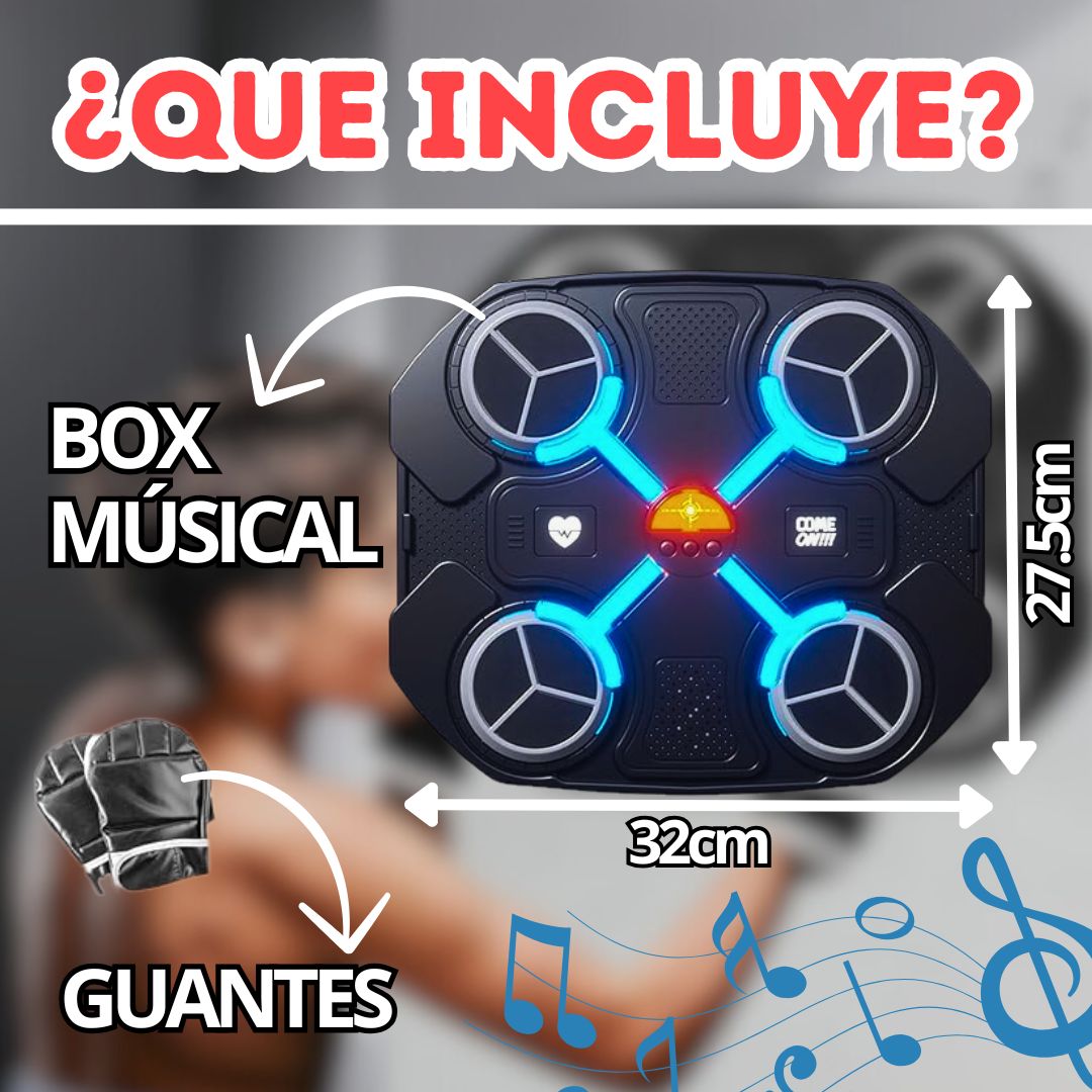 MÁQUINA. DE BOX PARA NIÑOS RITMICA