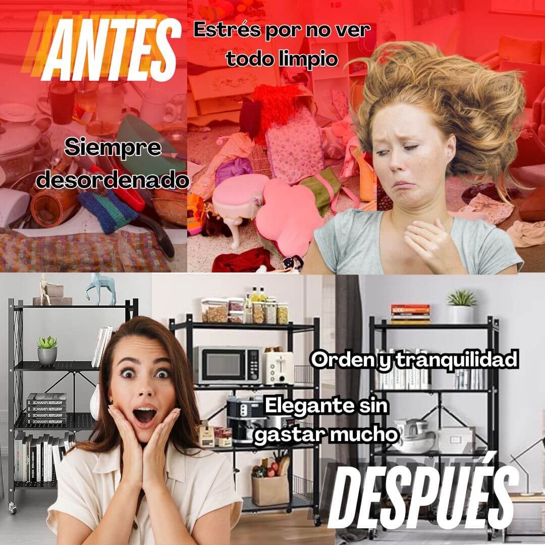 FLEXIORDEN PRO ORGANIZADOR DE 5 NIVELES ANTIRAYADURAS