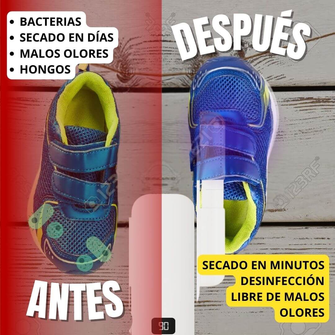 SECADOR DE ZAPATILLAS-SECA EN MINUTOS(MEGA OFERTA)
