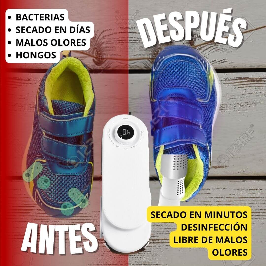 SECADOR EXPRESS PARA ZAPATILLAS: : Secado Veloz para tus Zapatillas 👟📢