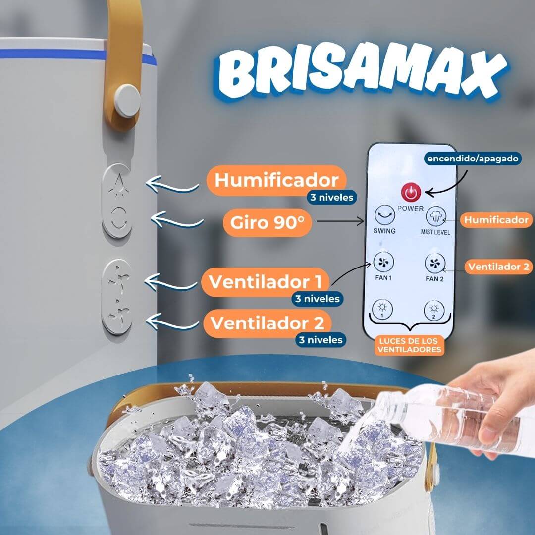 BRISAMAX Aire Acondicionado Portátil