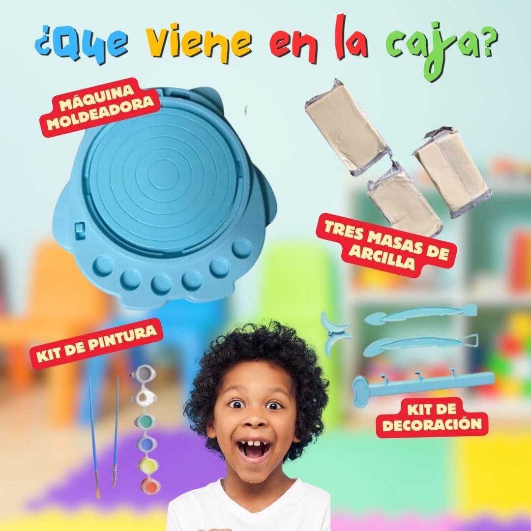Arcilla Para Niños - Máquina Moldeadora
