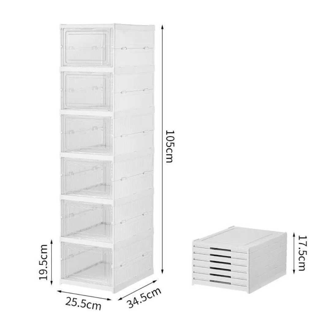 ORGANIZADOR DE ACRILICO PREMIUM (6 Cajas).