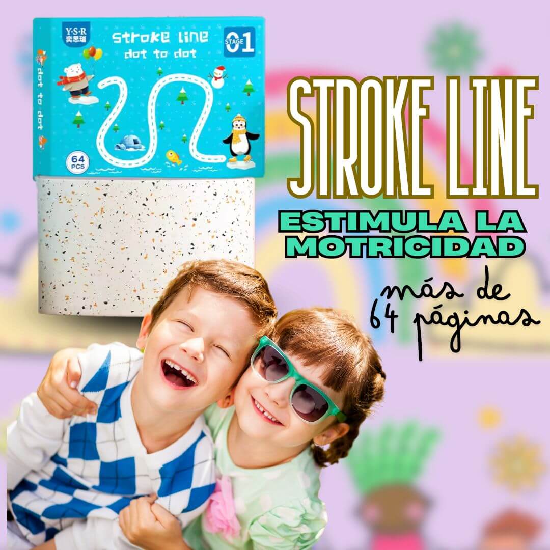 LIBRO PRE ESCOLAR REUTILIZABLE-LINESTROKE 64 PAGINAS (MEJORA LA MOTRICIDAD FINA Y COGNITIVA)