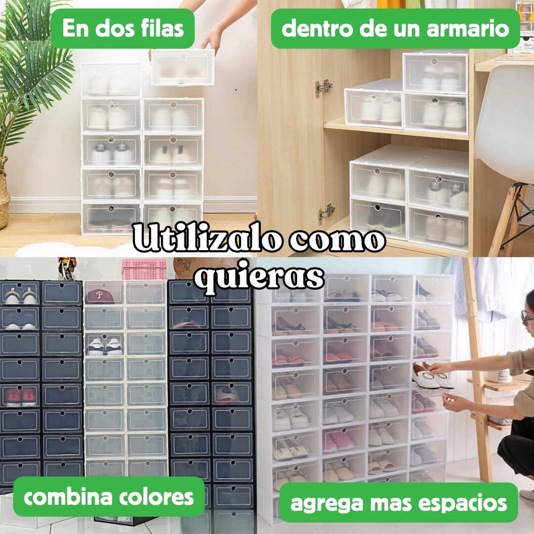 *ORGANIZADOR MULTIUSOS  DE ZAPATOS - EDICIÓN 6 NIVELES