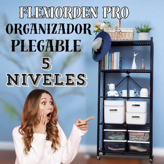 FLEXIORDEN PRO ORGANIZADOR DE 5 NIVELES ANTIRAYADURAS.