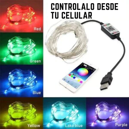 Luces Navideñas [Contrólalo con App Móvil]