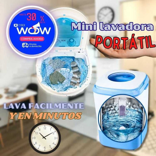 Mini lavadoras Interior de Metal - 🥶Solución Perfecta para dejar de lavar a Mano🧊