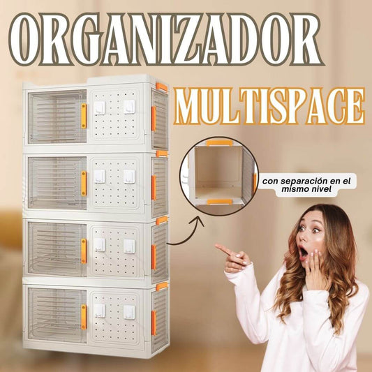 ORGANIZADOR 8 PUERTAS- 3 EN 1 - 4 NIVELES MULTIFUNCIONAL