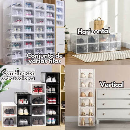 ORGANIZADOR ZAPATOS PUERTA MÁGNETICA 2025 (6 pares de Zapatos)