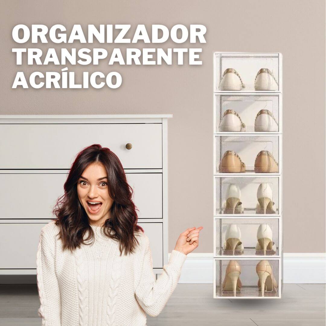 ORGANIZADOR ZAPATOS PUERTA MÁGNETICA 2025 (6 pares de Zapatos)